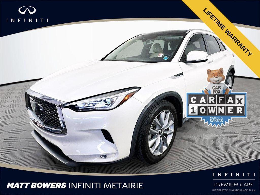 used 2021 INFINITI QX50 car, priced at $26,874