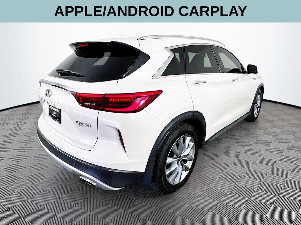 used 2021 INFINITI QX50 car, priced at $26,874
