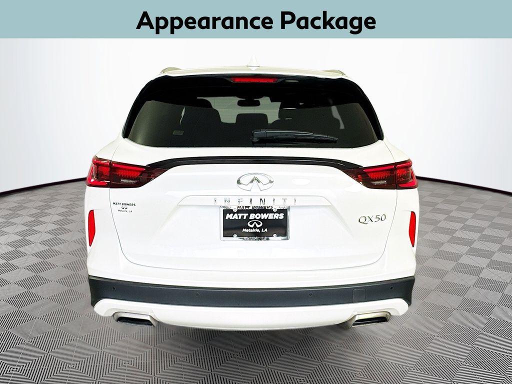 used 2022 INFINITI QX50 car, priced at $31,721