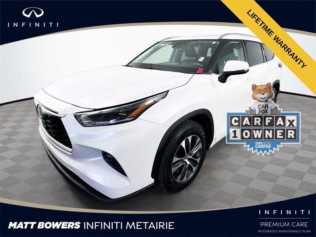 used 2021 Toyota Highlander car, priced at $29,690