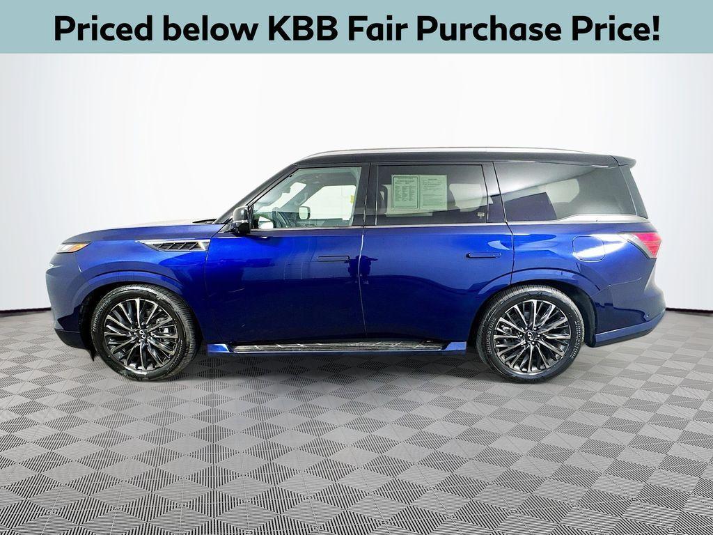 used 2025 INFINITI QX80 car, priced at $87,888