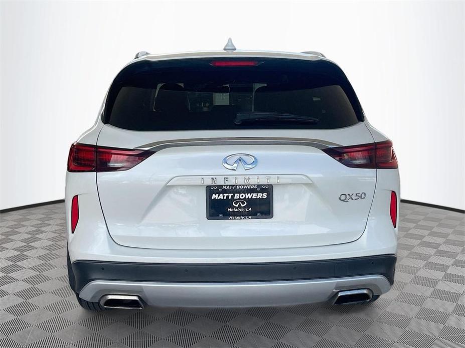 used 2022 INFINITI QX50 car, priced at $32,700