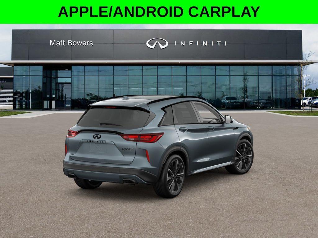 new 2025 INFINITI QX50 car, priced at $49,965