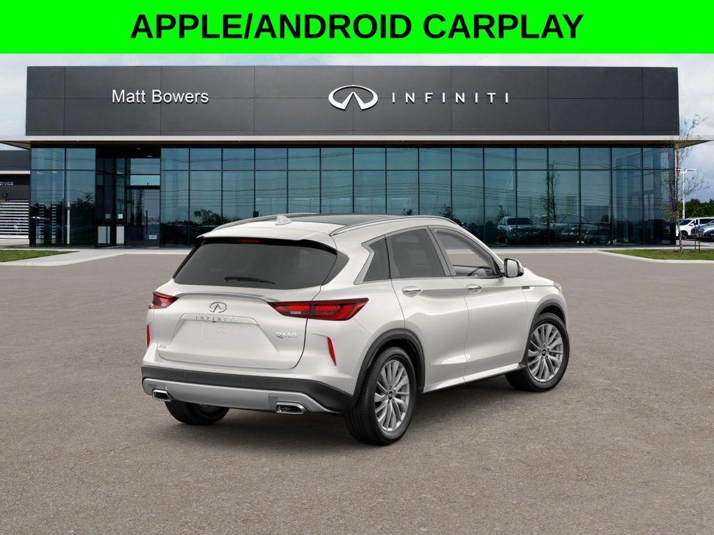 new 2025 INFINITI QX50 car, priced at $42,782