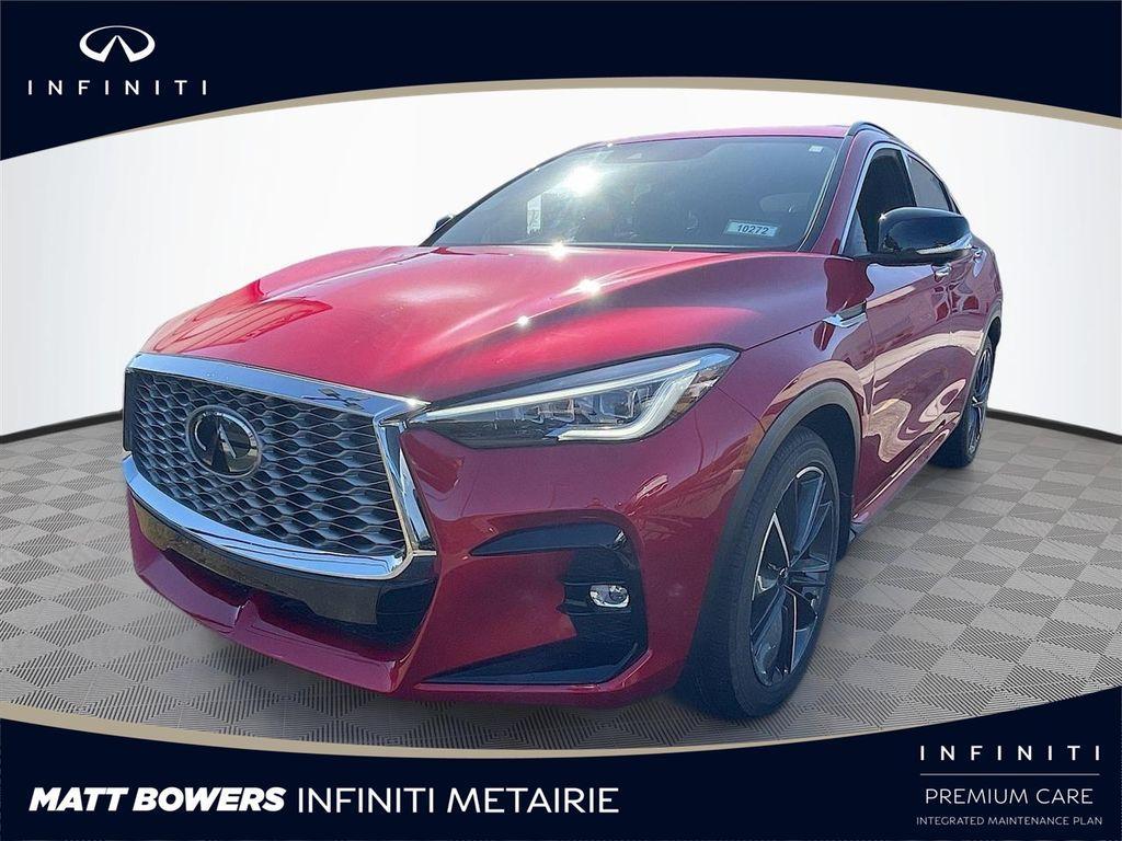 new 2025 INFINITI QX55 car, priced at $53,767