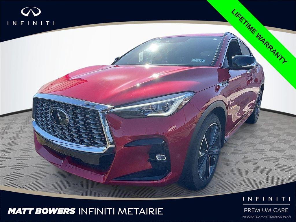 new 2025 INFINITI QX55 car, priced at $50,595