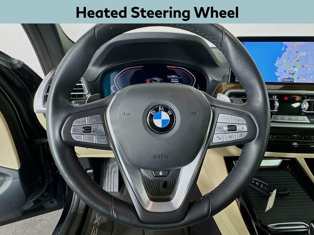 used 2022 BMW X3 car, priced at $31,337
