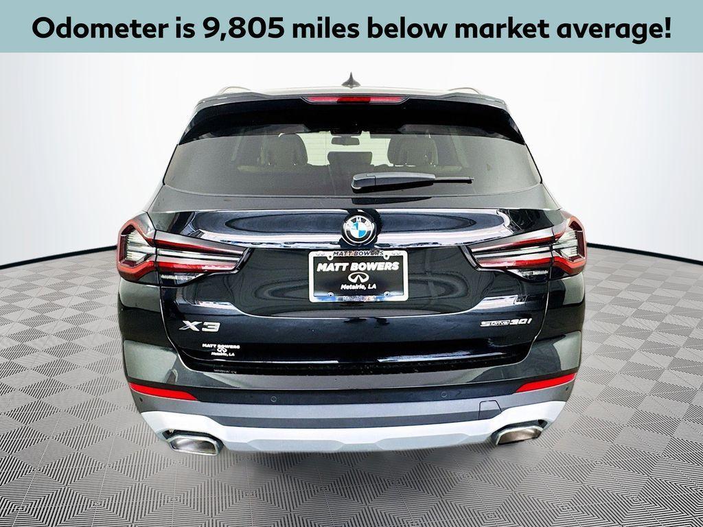used 2022 BMW X3 car, priced at $30,900