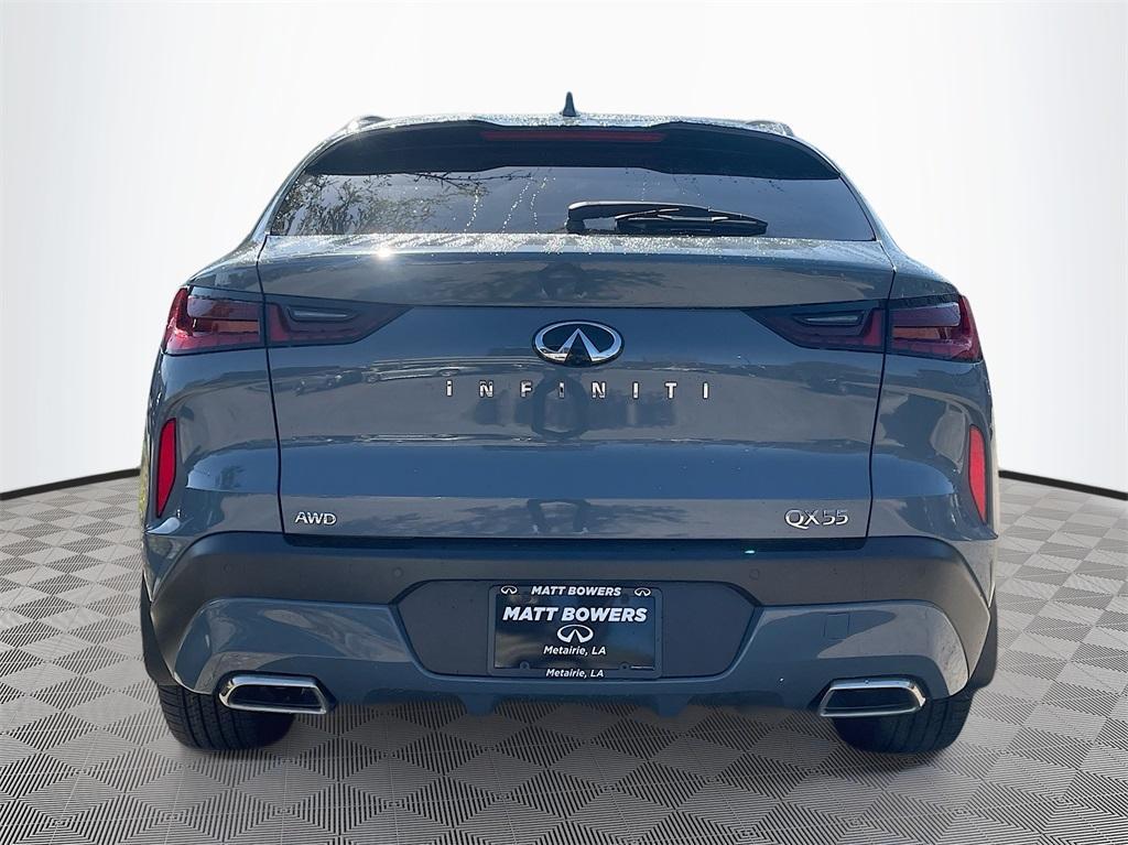 new 2025 INFINITI QX55 car, priced at $51,780