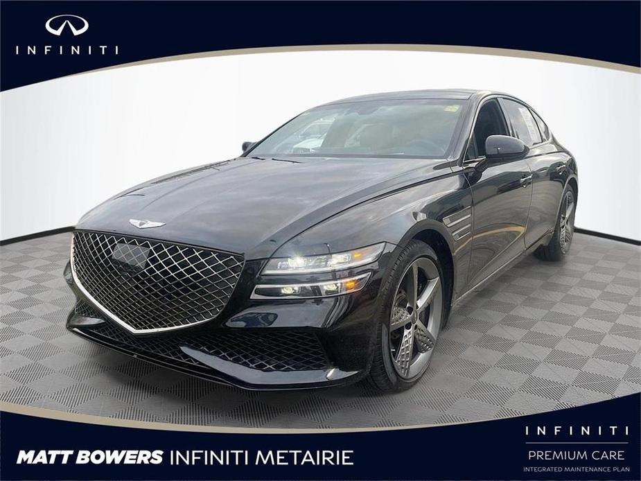 used 2023 Genesis G80 car, priced at $52,490