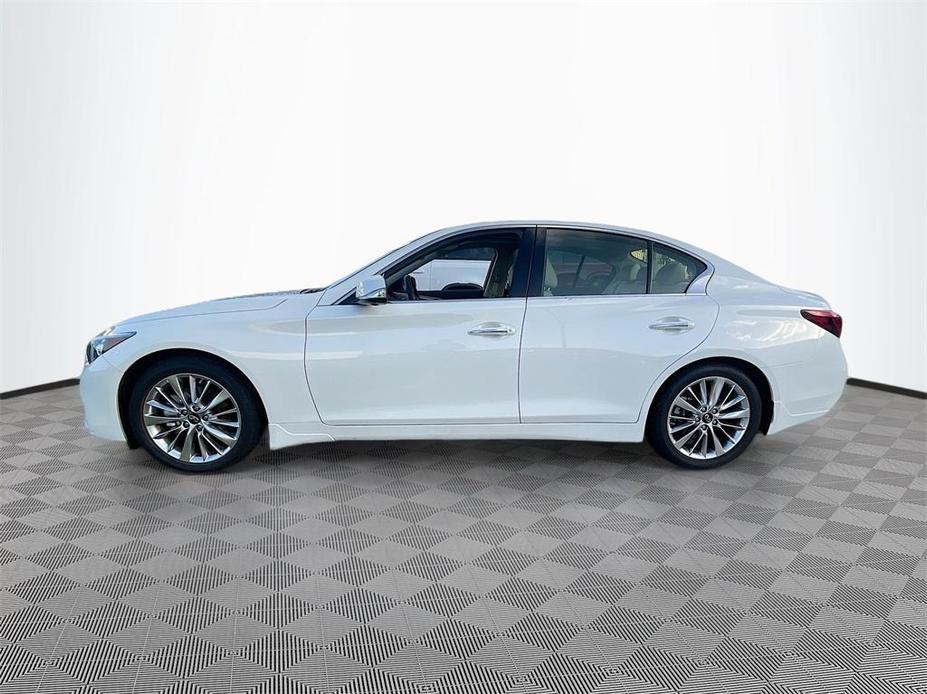 used 2021 INFINITI Q50 car, priced at $28,900