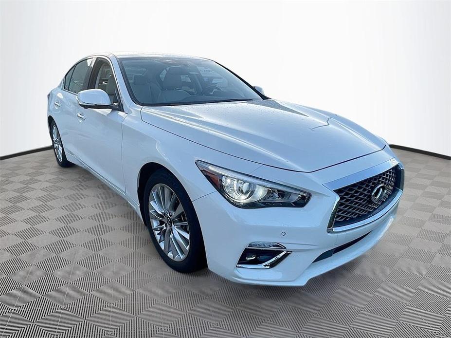 used 2021 INFINITI Q50 car, priced at $28,900