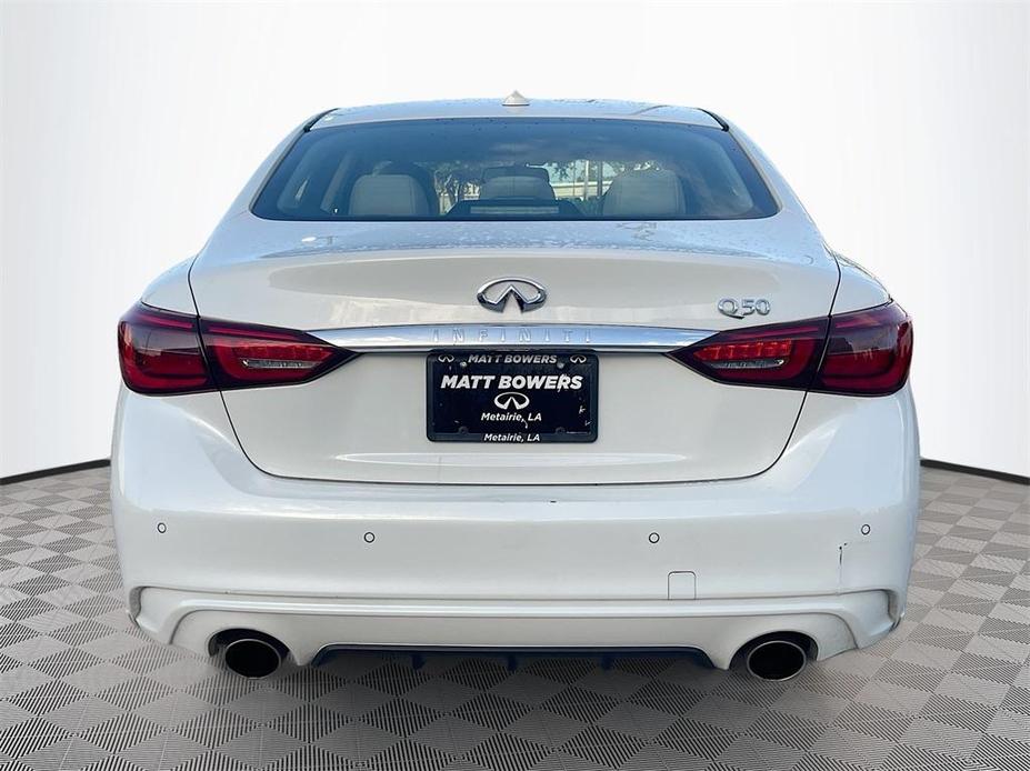 used 2021 INFINITI Q50 car, priced at $28,900