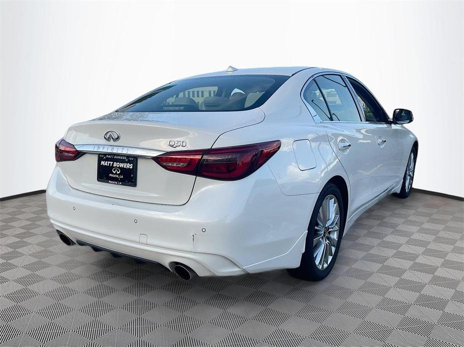 used 2021 INFINITI Q50 car, priced at $28,900