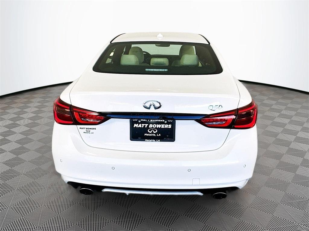 used 2024 INFINITI Q50 car, priced at $45,995