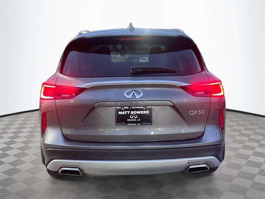 used 2023 INFINITI QX50 car, priced at $33,499