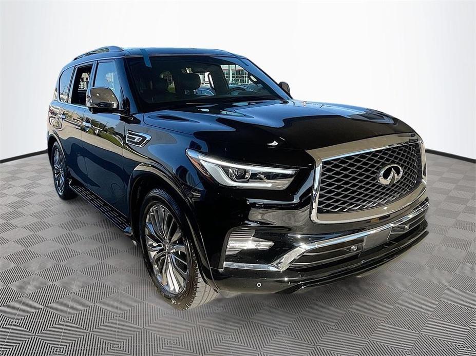 used 2021 INFINITI QX80 car, priced at $41,900