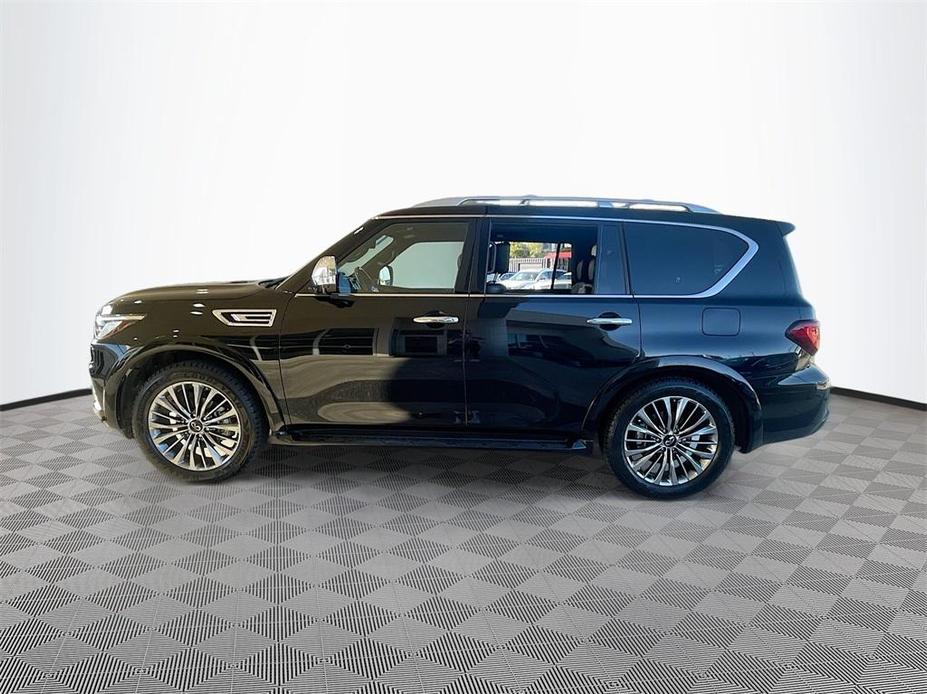 used 2021 INFINITI QX80 car, priced at $41,900