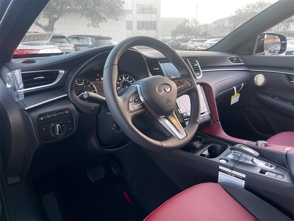 new 2025 INFINITI QX55 car, priced at $55,654