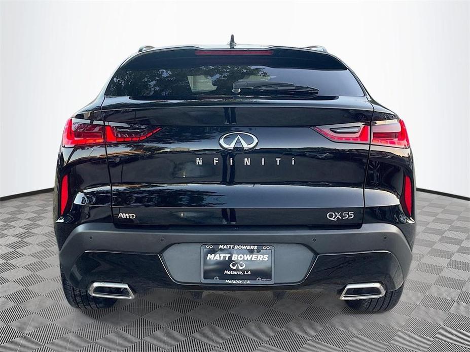 new 2025 INFINITI QX55 car, priced at $58,000