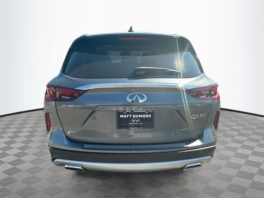 new 2025 INFINITI QX50 car, priced at $48,045