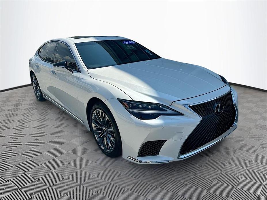 used 2022 Lexus LS 500 car, priced at $51,159