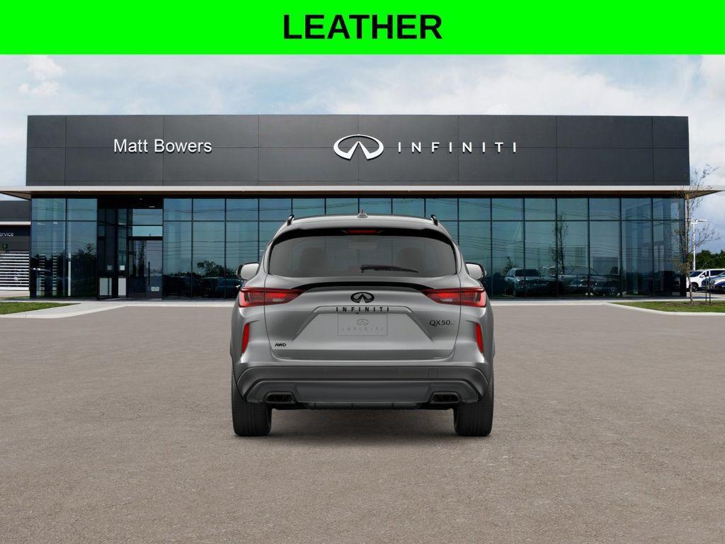 new 2025 INFINITI QX50 car, priced at $46,607