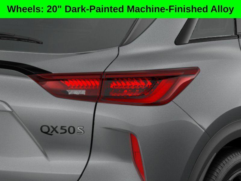 new 2025 INFINITI QX50 car, priced at $46,607