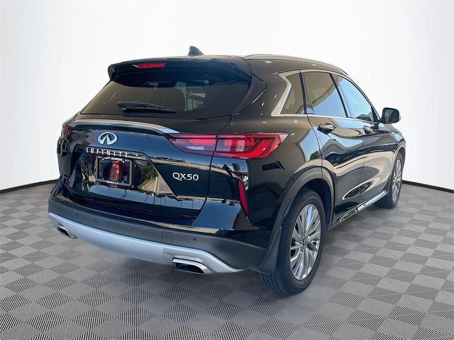 used 2023 INFINITI QX50 car, priced at $33,400