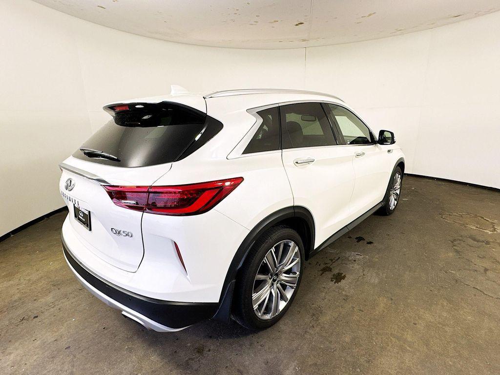 used 2022 INFINITI QX50 car, priced at $33,449