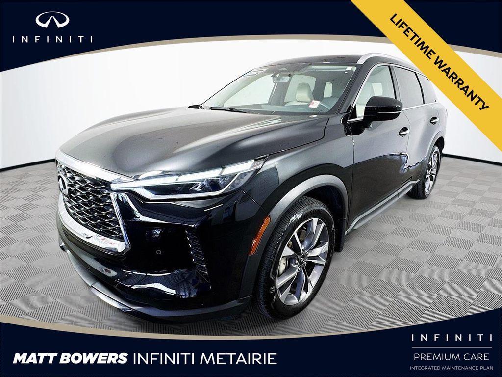 used 2025 INFINITI QX60 car, priced at $46,800