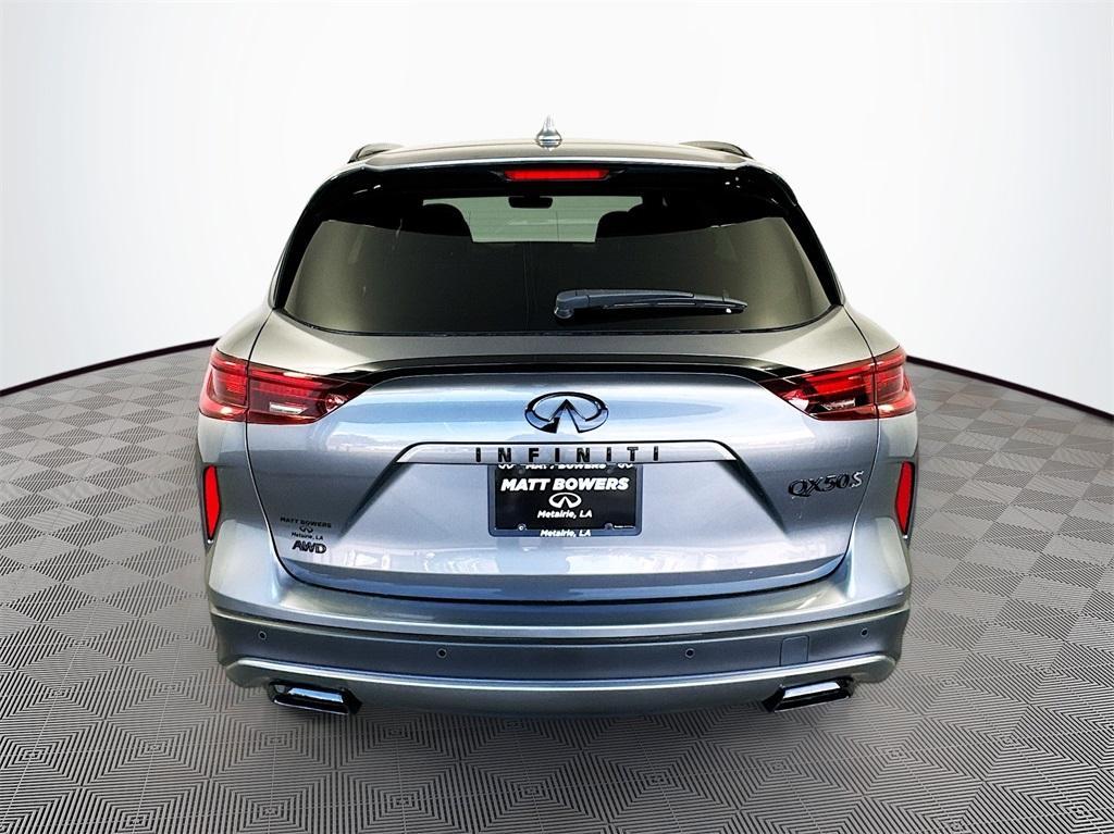 new 2025 INFINITI QX50 car, priced at $52,770