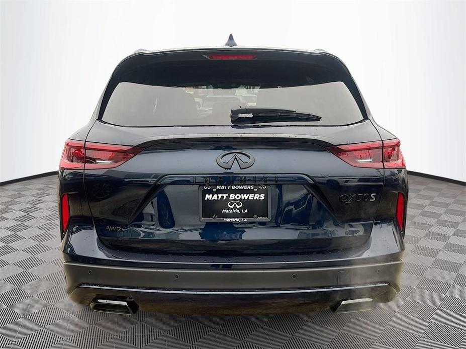 new 2025 INFINITI QX50 car, priced at $51,866