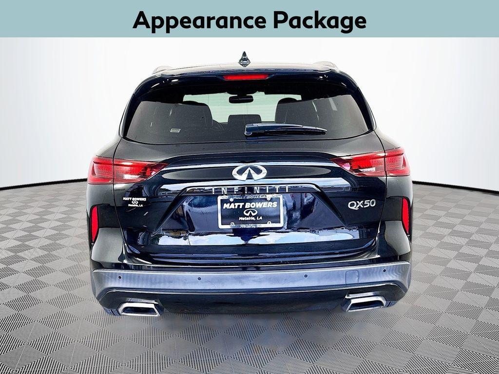 used 2022 INFINITI QX50 car, priced at $32,445