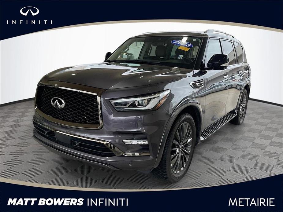 used 2023 INFINITI QX80 car, priced at $56,724