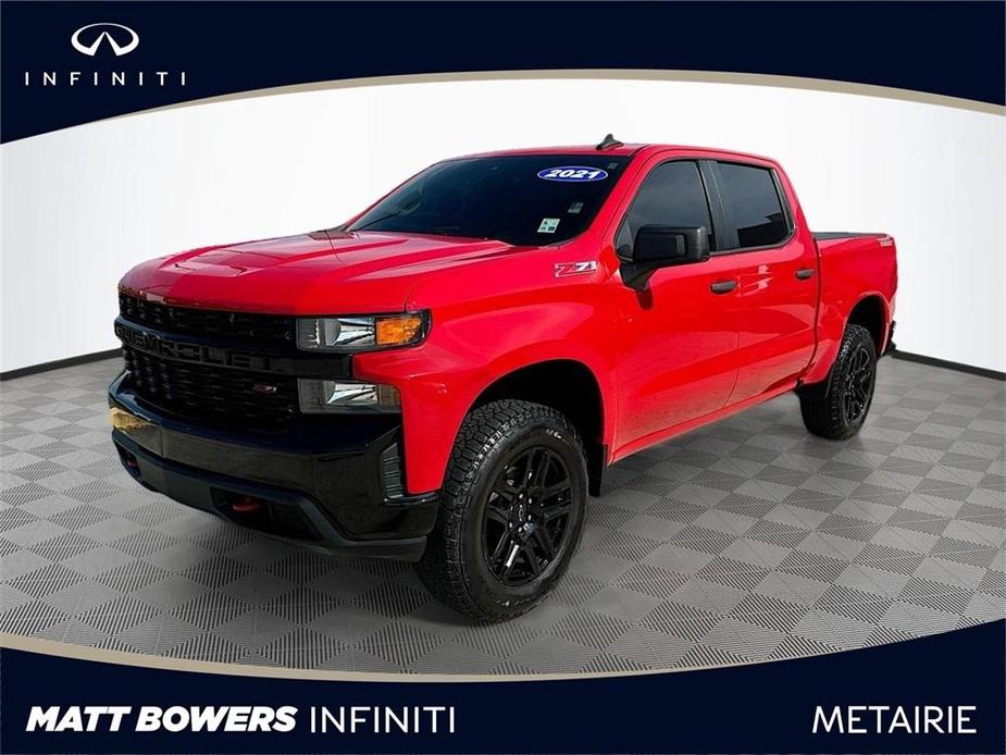 used 2021 Chevrolet Silverado 1500 car, priced at $34,491