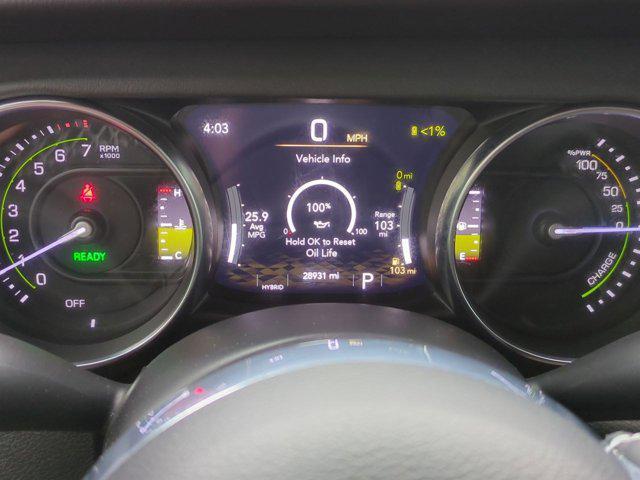 used 2022 Jeep Wrangler Unlimited 4xe car, priced at $33,851