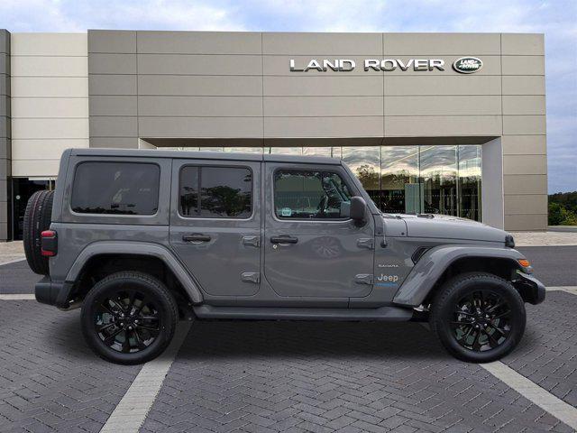 used 2022 Jeep Wrangler Unlimited 4xe car, priced at $33,851