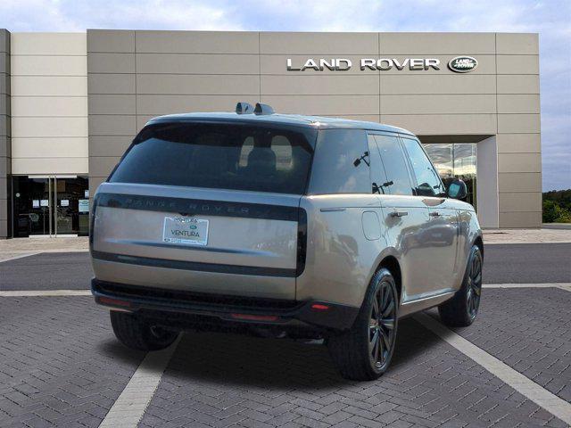 new 2025 Land Rover Range Rover car, priced at $121,255