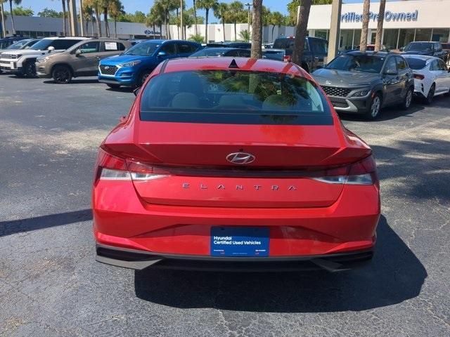 used 2022 Hyundai Elantra car, priced at $18,453