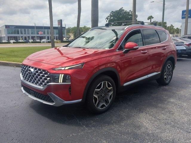 used 2021 Hyundai Santa Fe car, priced at $15,591