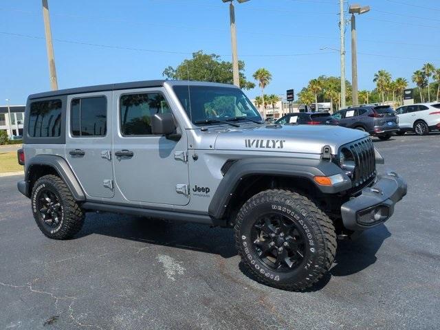 used 2021 Jeep Wrangler Unlimited car, priced at $33,450