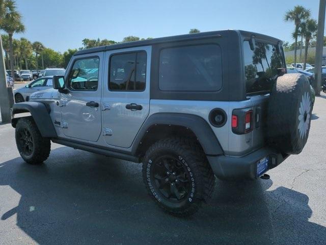 used 2021 Jeep Wrangler Unlimited car, priced at $33,450