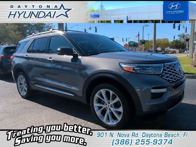 used 2021 Ford Explorer car, priced at $36,990