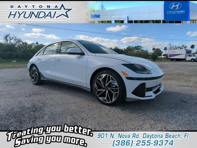 new 2025 Hyundai IONIQ 6 car, priced at $53,205