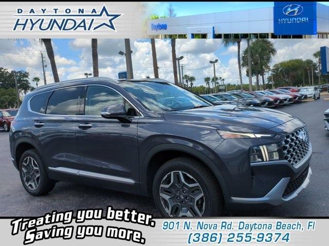 used 2021 Hyundai Santa Fe HEV car, priced at $25,591