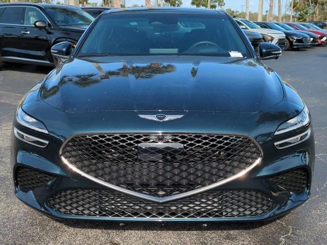 new 2025 Genesis G70 car, priced at $56,955