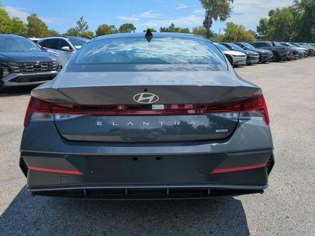 new 2024 Hyundai Elantra HEV car, priced at $31,140