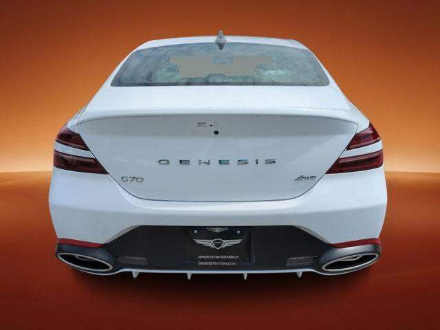 new 2025 Genesis G70 car, priced at $45,695