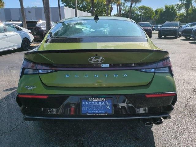 new 2024 Hyundai Elantra car, priced at $30,105